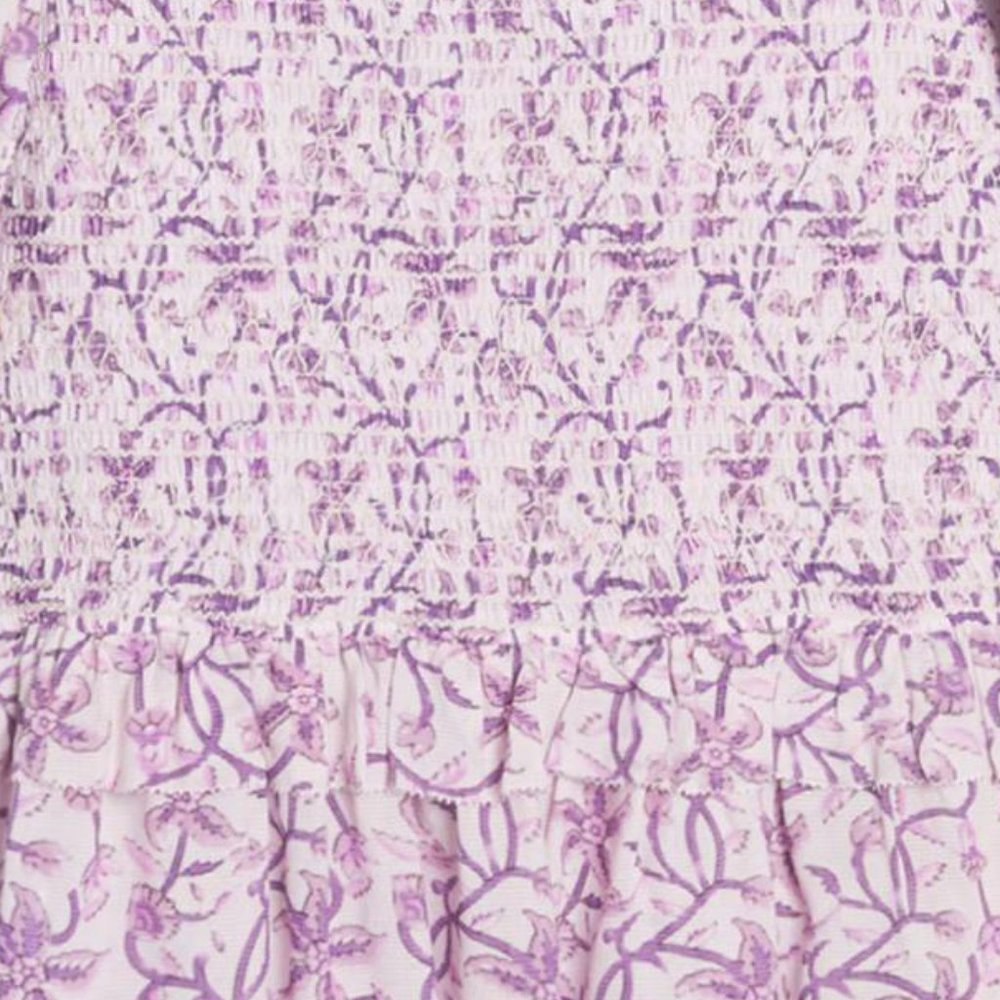 Anthropologie Wynnie Smocked Mini Dress - Picture 4 of 4